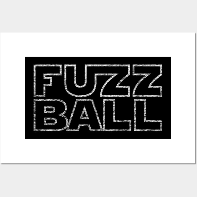 Fuzz Ball Wall Art by AnimalatWork